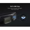 DANGBEI occhiali 3D stereoscopici attivi, Micro-USB, nero