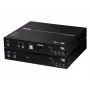 ATEN True 4K DP/HDMI Optical KVM 10km, trasmettitore e ricevitore, cablato, 10000 m, 4096 x 2160 pixel, nero, metallo