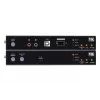 ATEN True 4K DP/HDMI Optical KVM 10km, trasmettitore e ricevitore, cablato, 10000 m, 4096 x 2160 pixel, nero, metallo