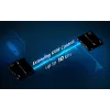 ATEN True 4K DP/HDMI Optical KVM 10km, trasmettitore e ricevitore, cablato, 10000 m, 4096 x 2160 pixel, nero, metallo