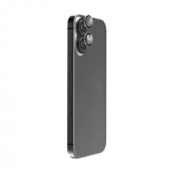 Copertura lente d bramante eco-lens Pro — vetro trasparente e plastica, per iPhone 17/16/16 Plus