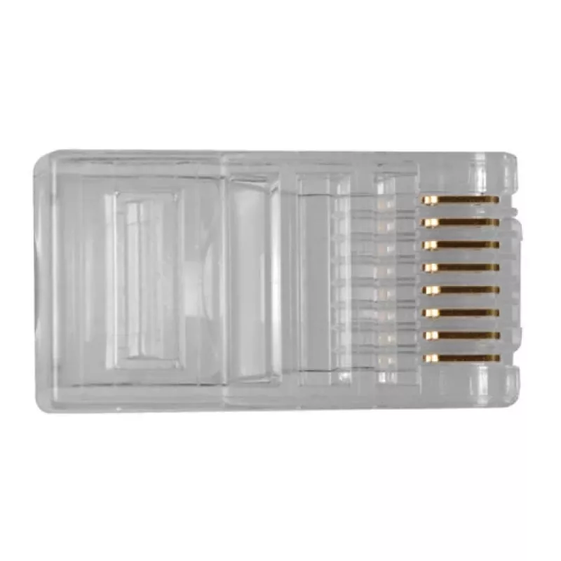 ACT connettore modulare RJ45 (8P/8C) per cavo tondo con conduttori a trefoli