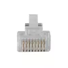 ACT connettore modulare RJ45 (8P/8C) per cavo tondo con conduttori a trefoli