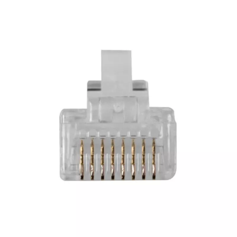 ACT connettore modulare RJ45 (8P/8C) per cavo tondo con conduttori a trefoli