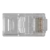 ACT connettore modulare RJ45 (8P/8C) per cavo tondo con conduttori a trefoli