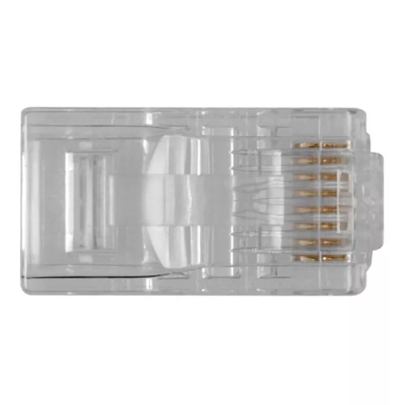 ACT connettore modulare RJ45 (8P/8C) per cavo tondo con conduttori a trefoli