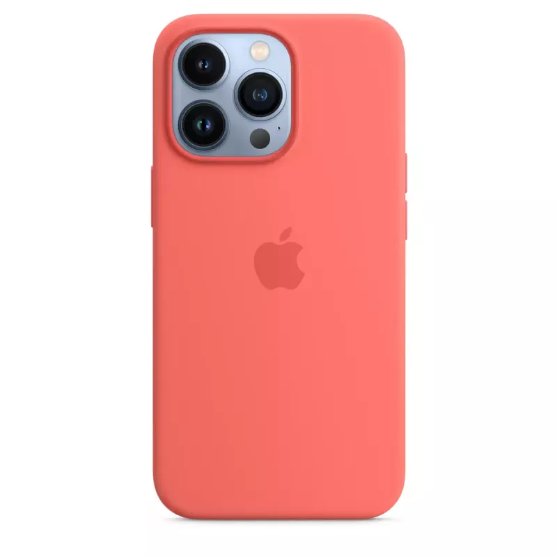 Apple MM2E3ZM/A custodia protettiva per iPhone 13 Pro, silicone, 6,1 pollici (15,5 cm), rosa