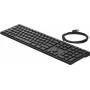 HP Wired Desktop 320K tastiera — full-size USB, a membrana, nera
