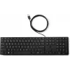 HP Wired Desktop 320K tastiera — full-size USB, a membrana, nera