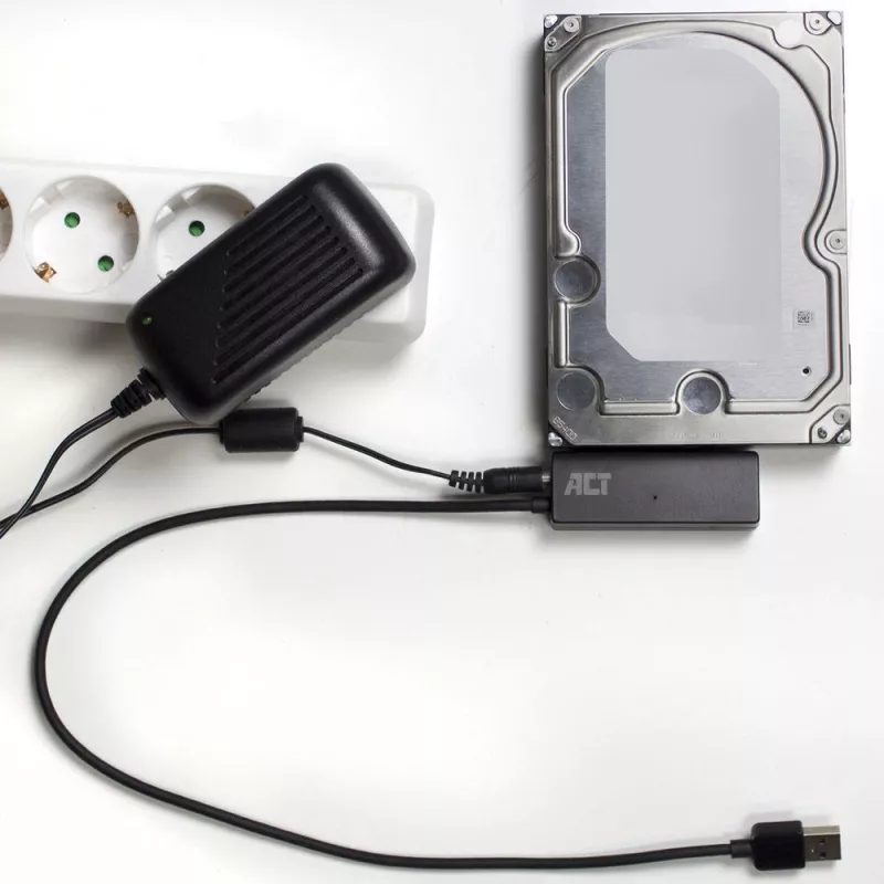 ACT cavo adattatore USB 3.2 Gen1 a SATA 2,5/3,5 pollici per SSD/HDD