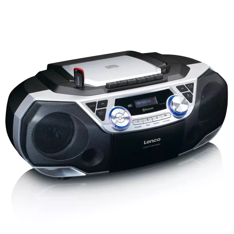 Radio portatile Lenco SCD-720SI sintonizzatore digitale DAB FM altoparlante a 2 vie