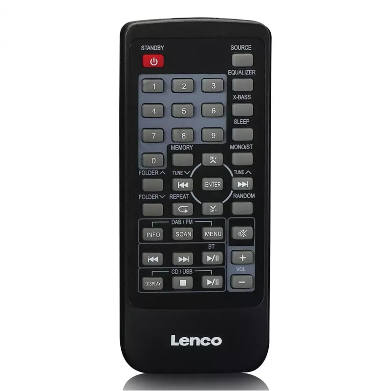 Radio portatile Lenco SCD-720SI sintonizzatore digitale DAB FM altoparlante a 2 vie