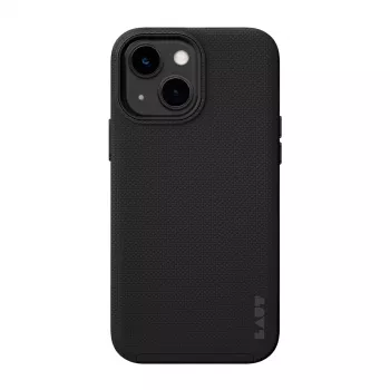 Custodia protettiva LAUT SHIELD per iPhone 15 (6,1 pollici, nero) — custodia per Apple iPhone 15