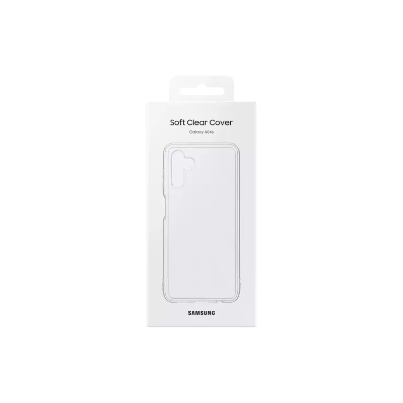 Custodia per cellulare Samsung EF-QA047TTEGWW 16,5 cm (6,5 pollici) cover trasparente