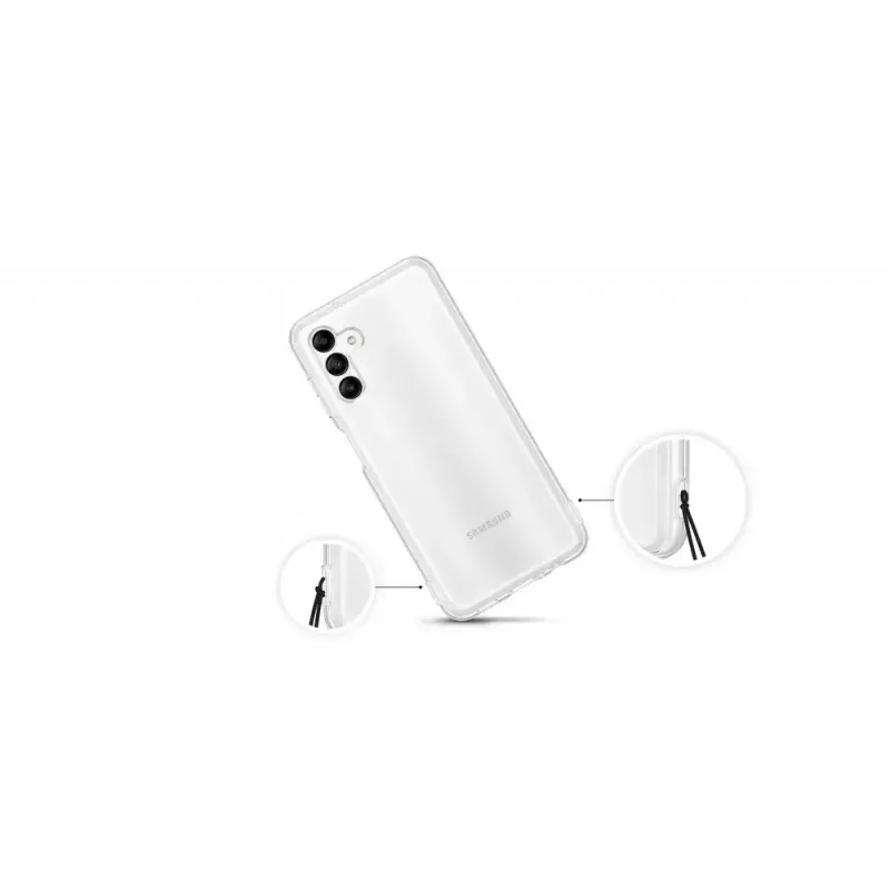 Custodia per cellulare Samsung EF-QA047TTEGWW 16,5 cm (6,5 pollici) cover trasparente
