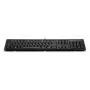 Tastiera con filo HP 125 full-size USB a membrana QWERTY nero