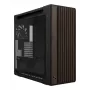 ASUS ProArt PA602 Wood Edition Modern nero - pannello in vetro temperato Midi Tower nero, legno