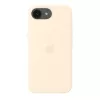 Apple MHWG4ZM/A custodia in silicone con MagSafe per iPhone 17e, vaniglia