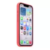 Apple MHWH4ZM/A custodia in silicone con MagSafe per iPhone 17e, Bright Guava