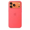 Apple MHW64ZM/A custodia in silicone con MagSafe per iPhone 17 Pro Max, Bright Guava