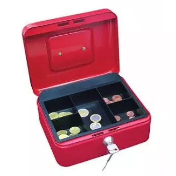 Cassetta portavalori WEDO 145202X misura 2 Rossa 5,08 cm
