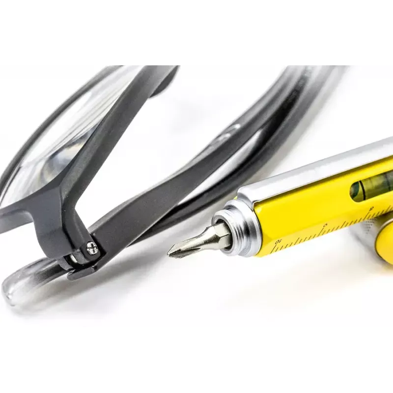 Set di penne tecniche TROIKA PIP20/YE Argento Giallo Nero
