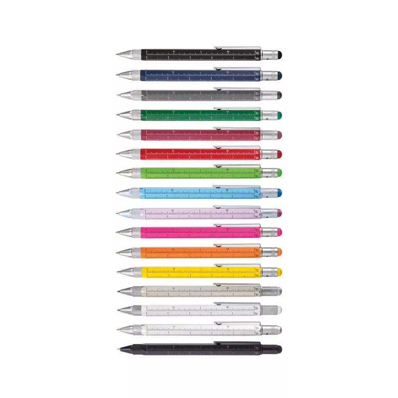 Set di penne tecniche TROIKA PIP20/YE Argento Giallo Nero