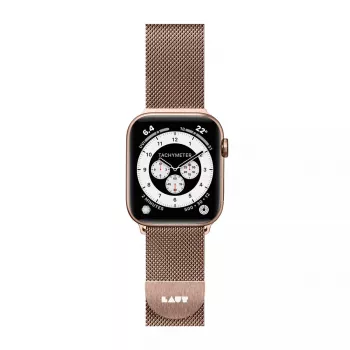 Cinturino LAUT Steel Loop per smartwatch, acciaio inossidabile, oro