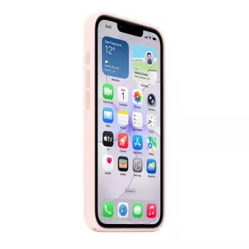 Custodia in silicone compatibile MagSafe per iPhone 17e di Apple – Polarstern, per display da 6,1