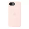 Apple MHWJ4ZM/A custodia in silicone con MagSafe per iPhone 17e, 6,1 pollici (15,5 cm), Soft Pink