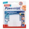 Tesa Powerstrips Gancio doppio impermeabile Wave, bianco