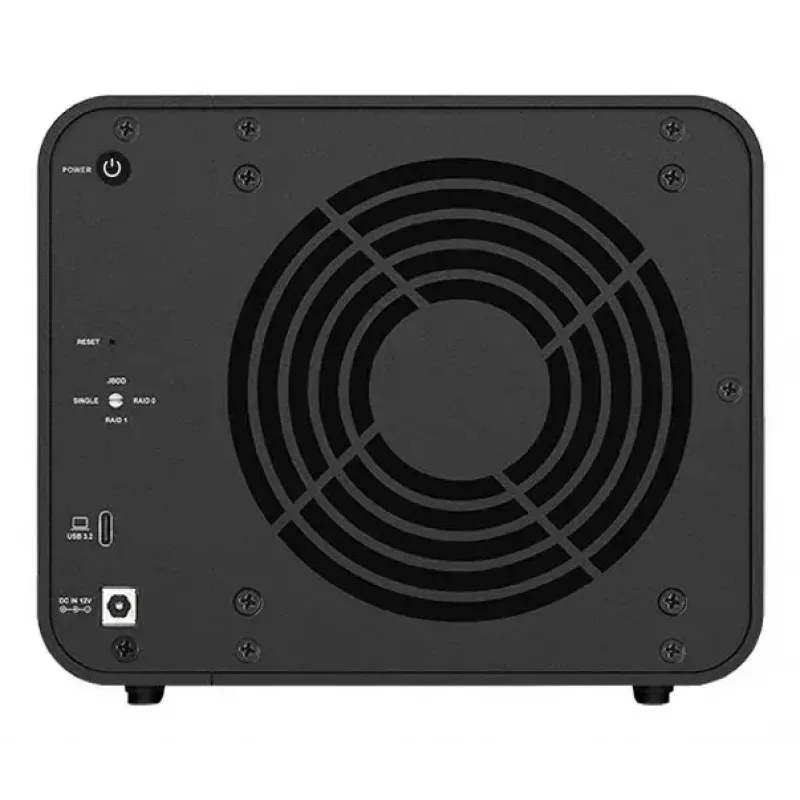 TerraMaster D8 Hybrid Enclosure DAS a 8 bay per dischi, USB 3.2 Gen 2, senza dischi