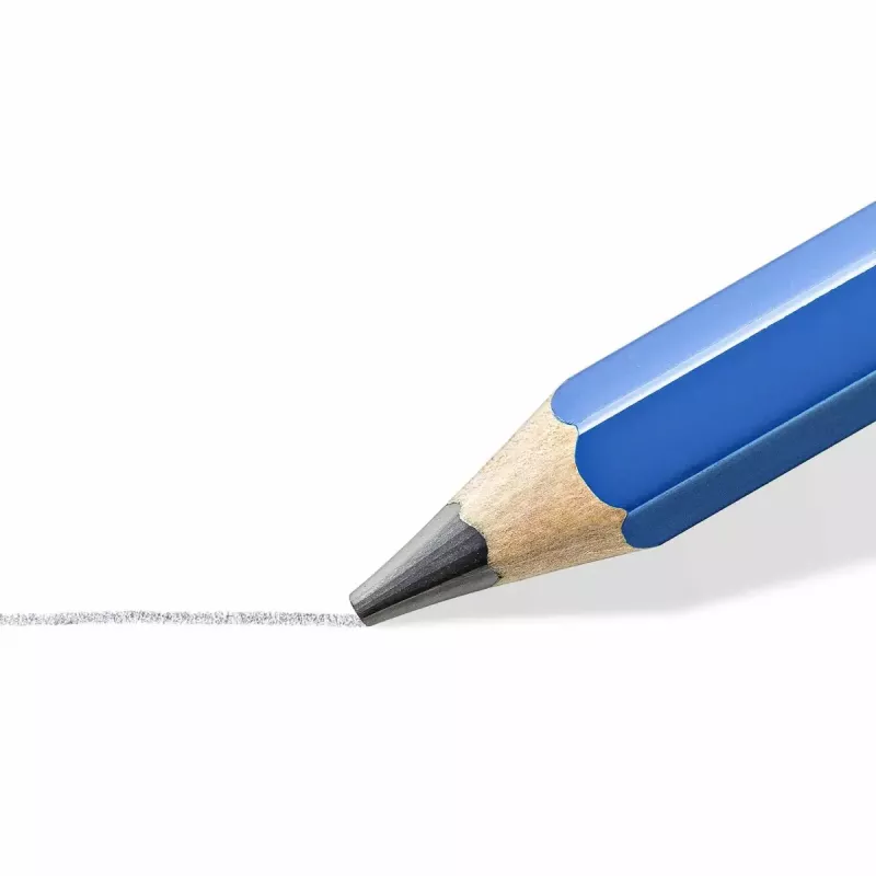 Matita Staedtler 100J 2B, laccata blu, mina 5,3 mm, 1 pz.