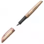 Penna stilografica STABILO Flow marrone chiaro cartuccia inchiostro blu