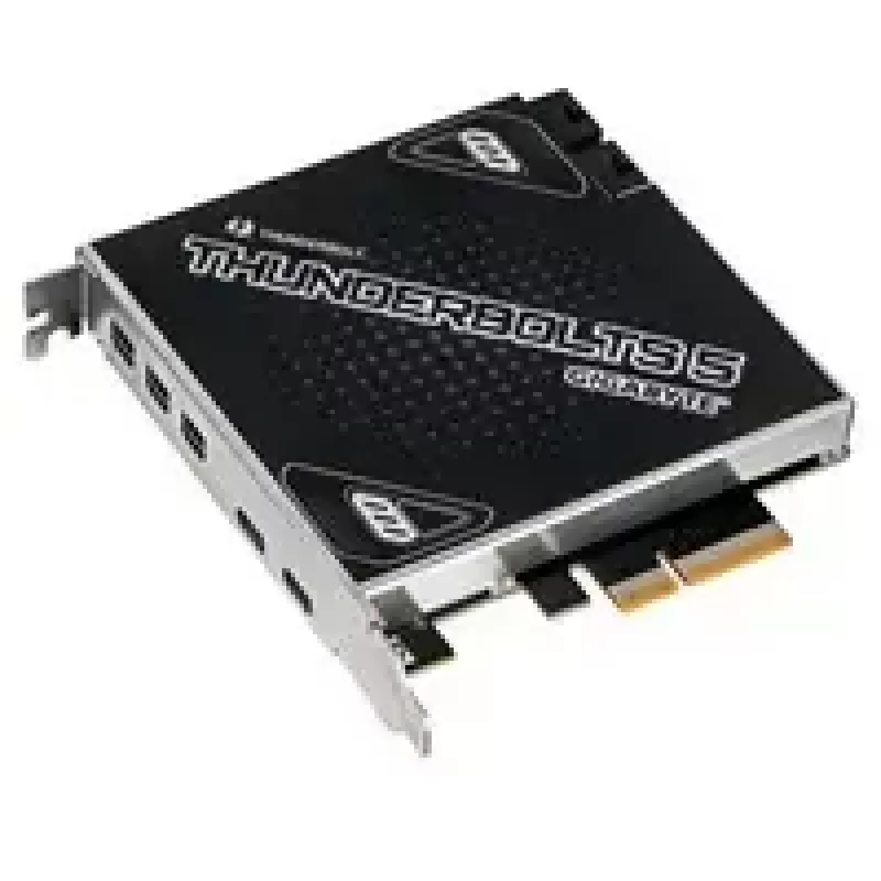 Scheda di espansione GIGABYTE Thunderbolt 5 PCIe 4.0 x4 con 3 ingressi Mini-DisplayPort
