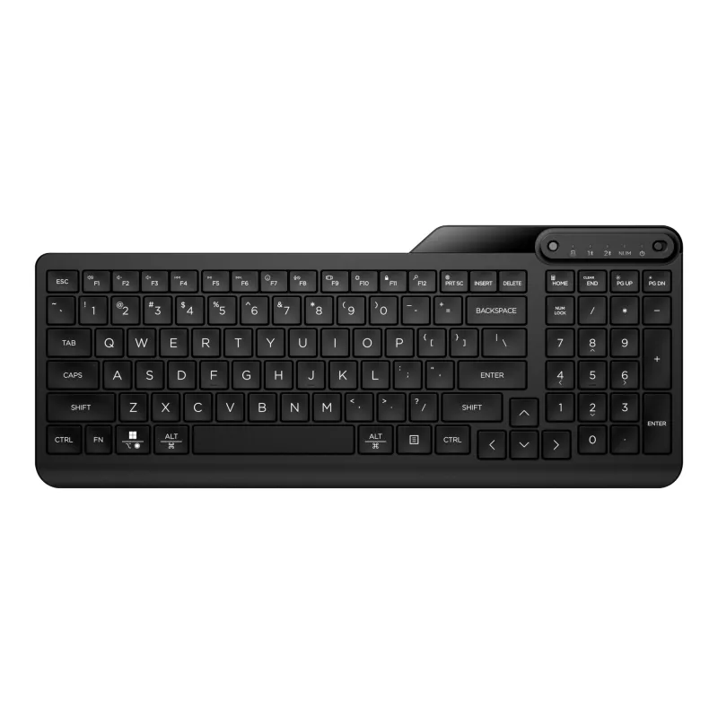 HP 475 Tastiera wireless compatta multi-dispositivo Dual-Mode, layout a 2 zone (7N7B9AA#UUW)