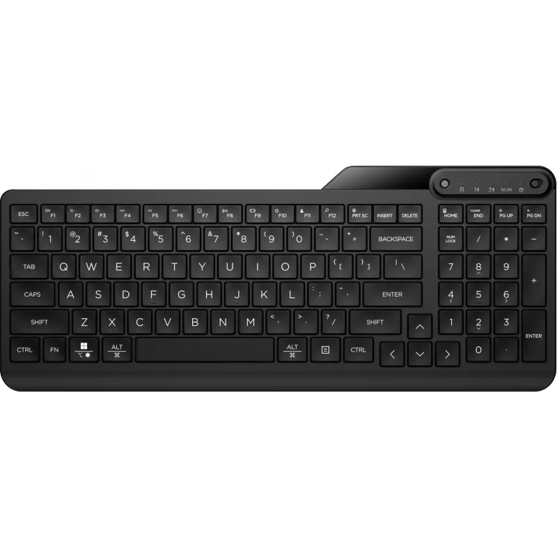 HP 475 Tastiera wireless compatta multi-dispositivo Dual-Mode, layout a 2 zone (7N7B9AA#UUW)