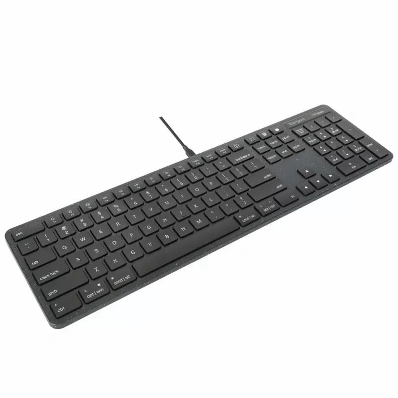 Targus EcoSmart AKB874UK tastiera universale USB QWERTY inglese UK nero