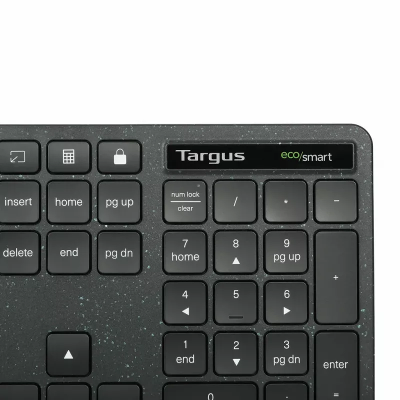 Targus EcoSmart AKB874UK tastiera universale USB QWERTY inglese UK nero