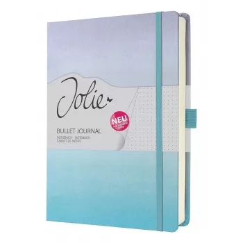 Quaderno Sigel Jolie JB100 A5+ 100 fogli blu viola