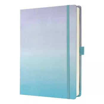 Quaderno Sigel Jolie JB100 A5+ 100 fogli blu viola