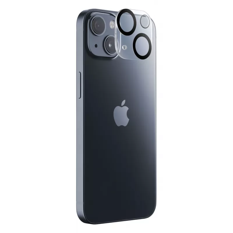 Cellularline Obiettivo fotocamera - protezione per la fotocamera iPhone 15 / 15 Plus