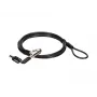 Conceptronic CUSTODIO02BS Lucchetto per laptop con chiave, slot di sicurezza standard, 1.8m
