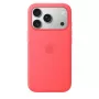 Custodia in silicone compatibile MagSafe per Apple iPhone 17 Pro — Bright Guava (rosso) — custodia, compatibile con 16 cm (6,3