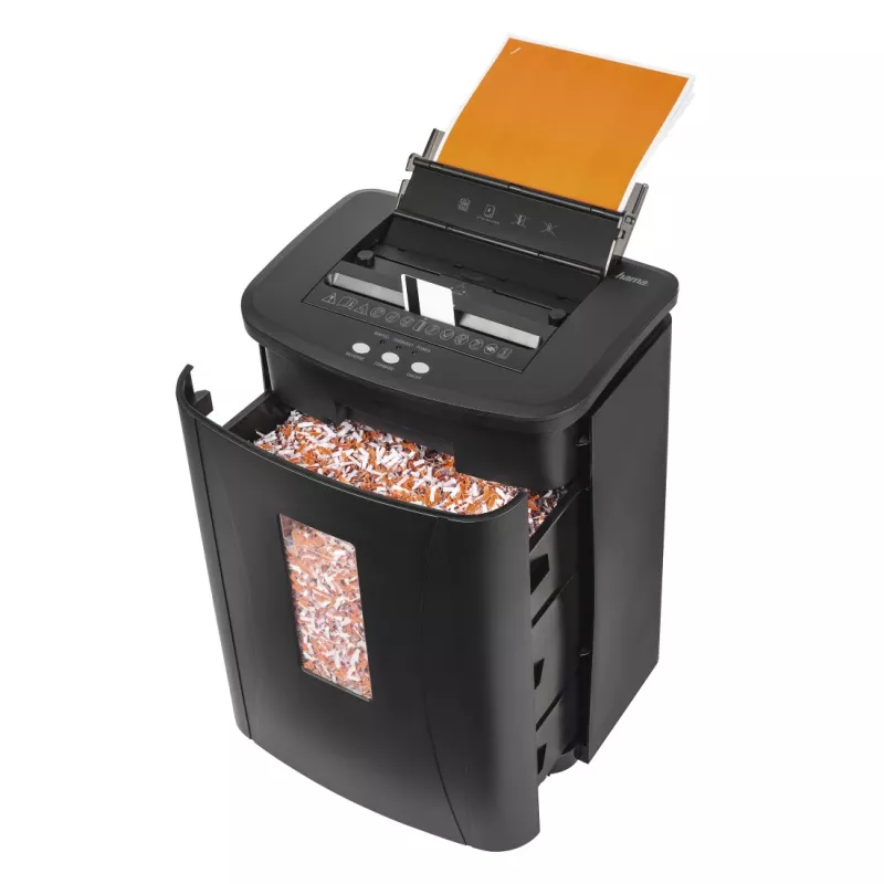 Hama Premium AutoM120 Distruggidocumenti a microtaglio 60 dB 22,5 cm nero