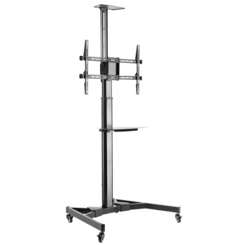 Techly ICA-TR46 Carrello/supporto multimediale nero per schermo piatto