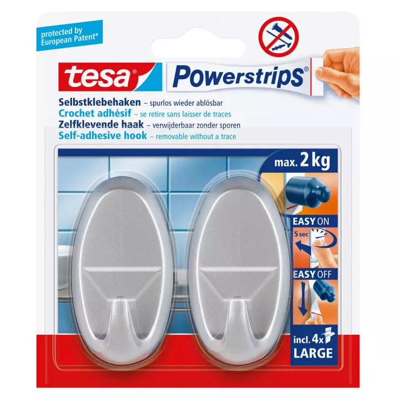 Gancio per asciugamani TESA Large Oval