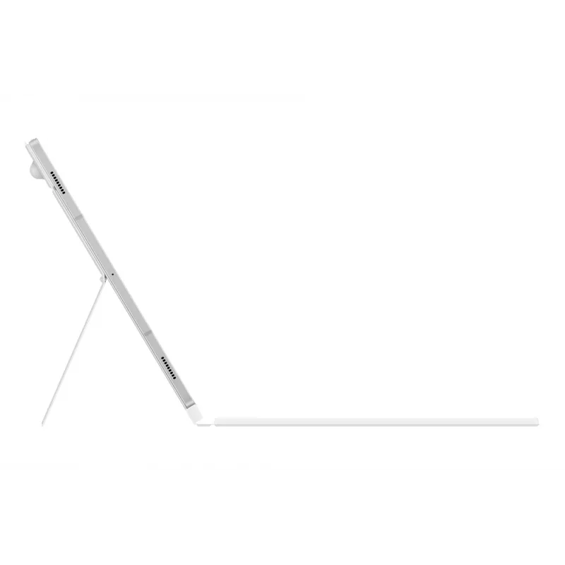 Custodia flip Samsung EF-DX825 per Galaxy Tab S10+ S9+ S9 FE 12,4 pollici bianco