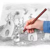 Matita Staedtler Jumbo 2B esagonale, diametro mina Ø 3 mm, multicolore, 1 pezzo
