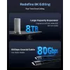 TerraMaster D1 SSD Pro case per SSD in alluminio M.2